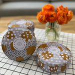 قوطى فلزى گرد