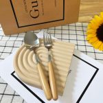 قاشق چنگال بامبو