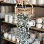 حلقه پشت دری ولکام و شمشاد برگ