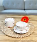 فنجان سرامیکی آلبالویی - Image 2