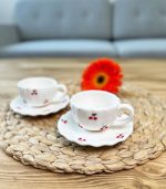 فنجان سرامیکی آلبالویی