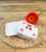 کره خوری سرامیکی آلبالویی - Image 2