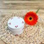 قندان سرامیکی آلبالویی