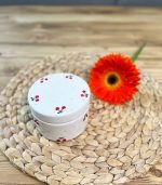 قندان سرامیکی آلبالویی