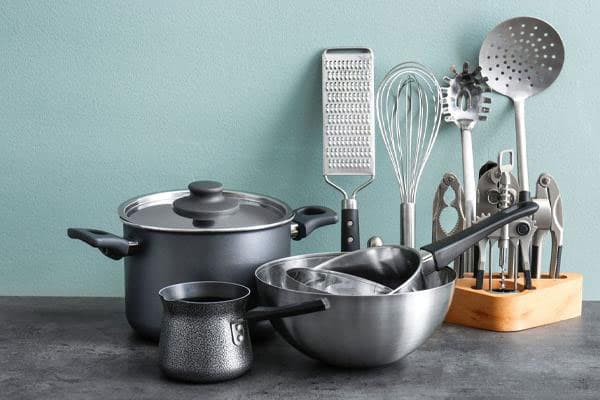 لیست لوازم آشپزخانه