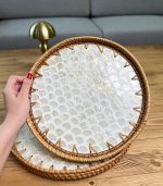 سینی صدفی راتان