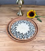 سینی صدف و راتان