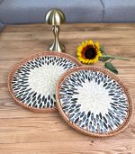 سینی صدف و راتان