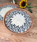 سینی صدف و راتان گرد - Image 4