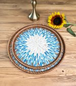 سینی صدفی و راتان