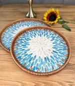 سینی صدف و راتان