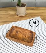 مزه خوری چوبی روستیک - Image 3