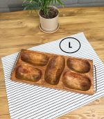 مزه خوری چوبی روستیک - Image 5