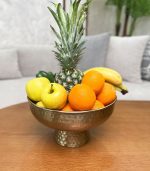 ظروف پذیرایی چکشی طلایی - Image 6