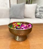 ظروف پذیرایی چکشی طلایی - Image 7