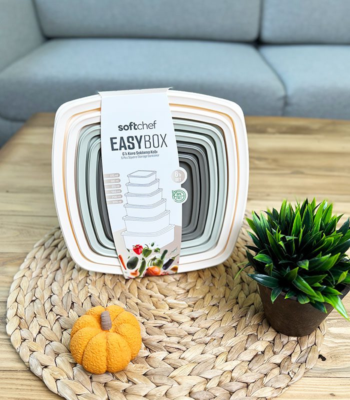 ظرف فریزری 6تکه مربع