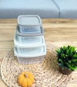 ظرف فریزری 4تیکه مربع - Image 5