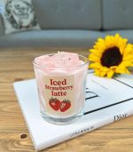 شمع توت فرنگی