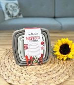 ظرف فریزری 4تیکه مربع