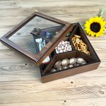 باکس پذیرایی چوبی