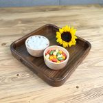 سینی چوبی مربع