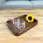 سینی مستطیل چوبی کوچک