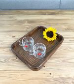 سینی مستطیل چوبی