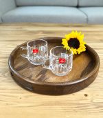 سینی چوبی گرد - Image 2