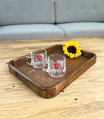 سینی چوبی مستطیل بزرگ - Image 2