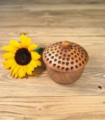 شکلات خوری و قندان چوبی - Image 3