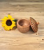 شکلات خوری و قندان چوبی - Image 4