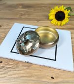 قندان چکشی طلایی و نقره ای - Image 5